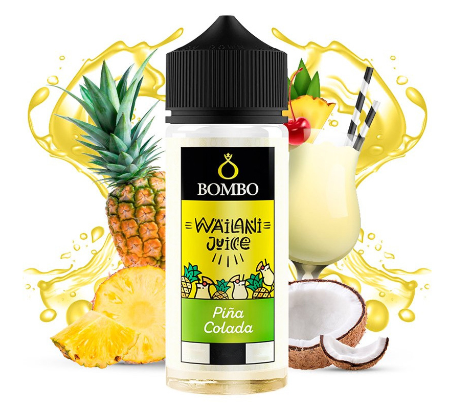 Bombo-Wailani-Juice-Pina-Colada.jpg Bombo Wailani Juice Pina Colada (40ml to 120ml) - Image 1