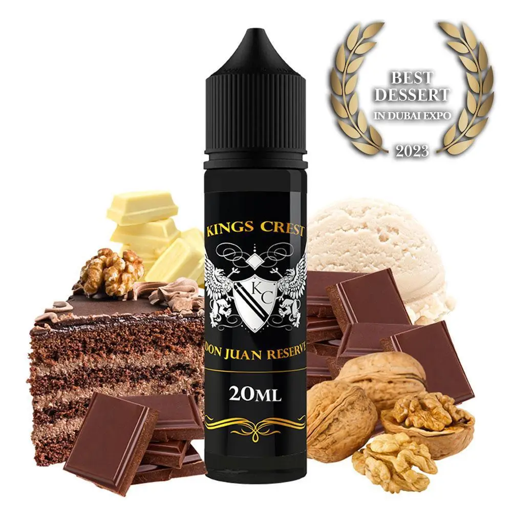 kings-crest-don-juan-reserve-20ml-60ml-flavorshot.webp Kings Crest Don Juan Reserve (20ml to 60ml) - Image 1