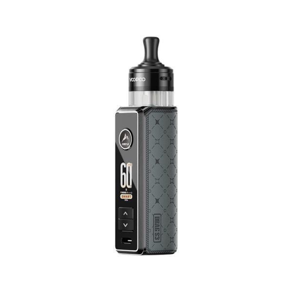 voopoo, metal-gray