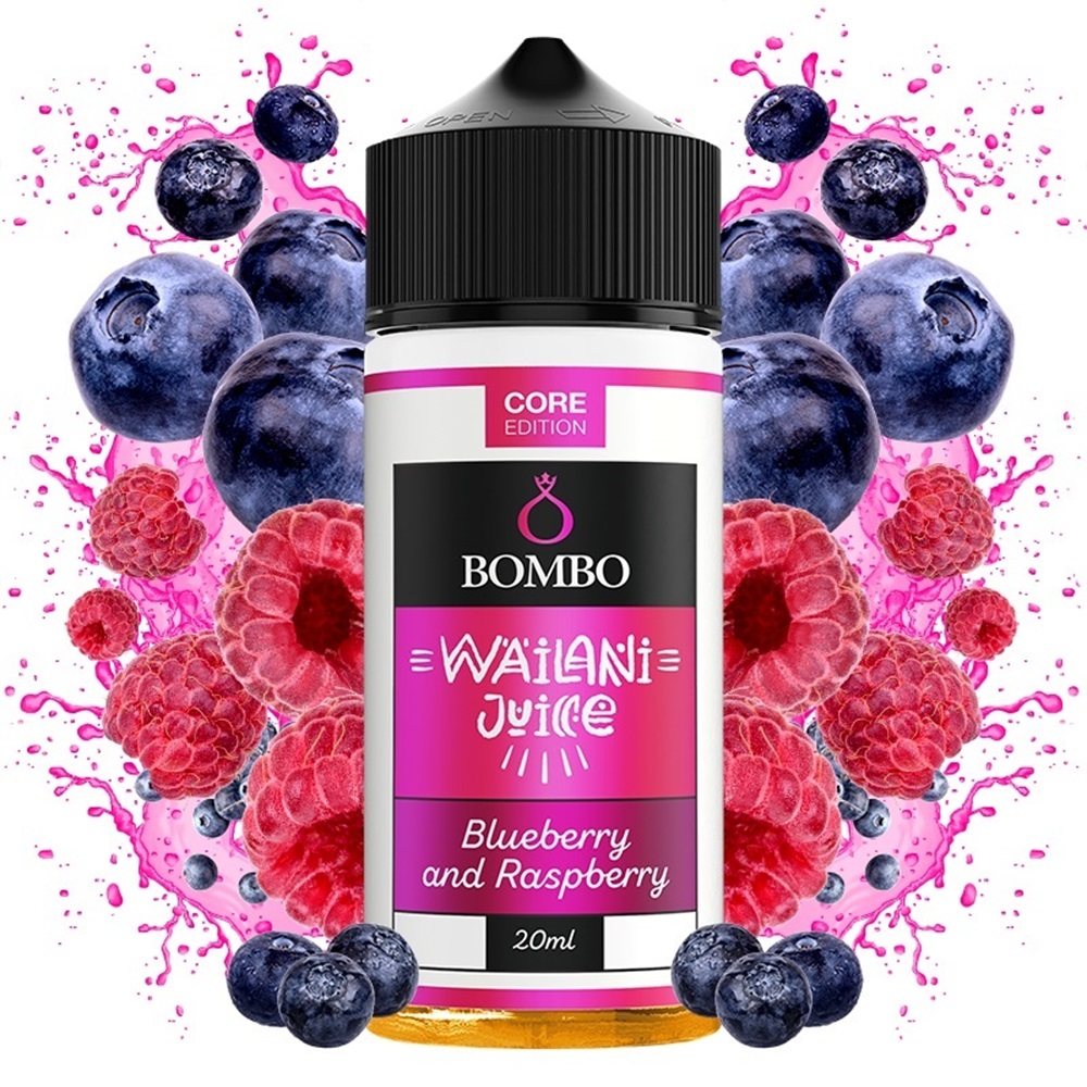 0020946_bombo-wailani-juice-blueberry-and-raspberry-core-edition-20ml120ml_1000 Bombo Wailani Juice Blueberry and Raspberry Core Edition 20ml/120ml - Image 1