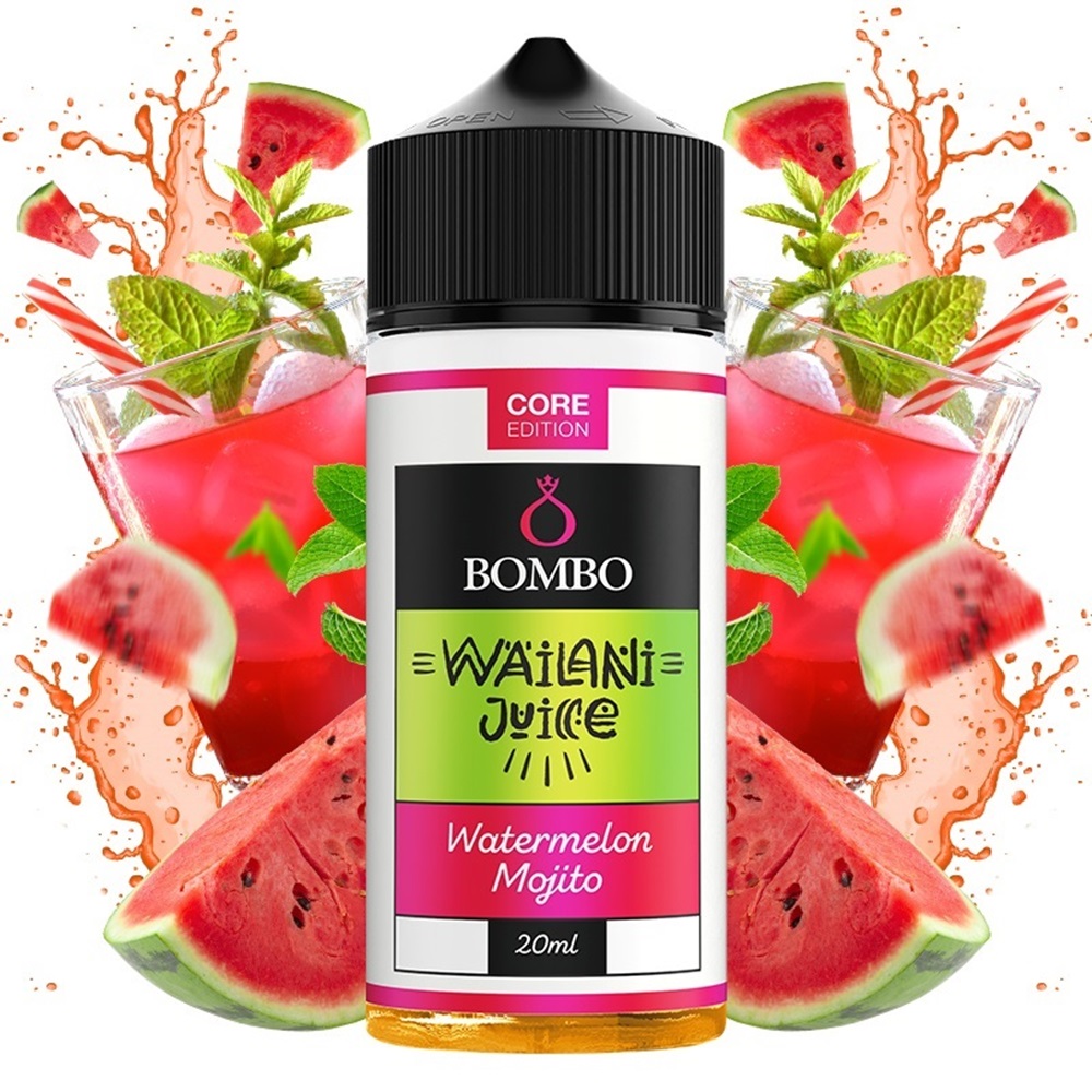 0020947_bombo-wailani-juice-watermelon-mojito-core-edition-20ml120ml_1000 Bombo Wailani Juice Watermelon Mojito Core Edition 20ml/120ml - Image 1