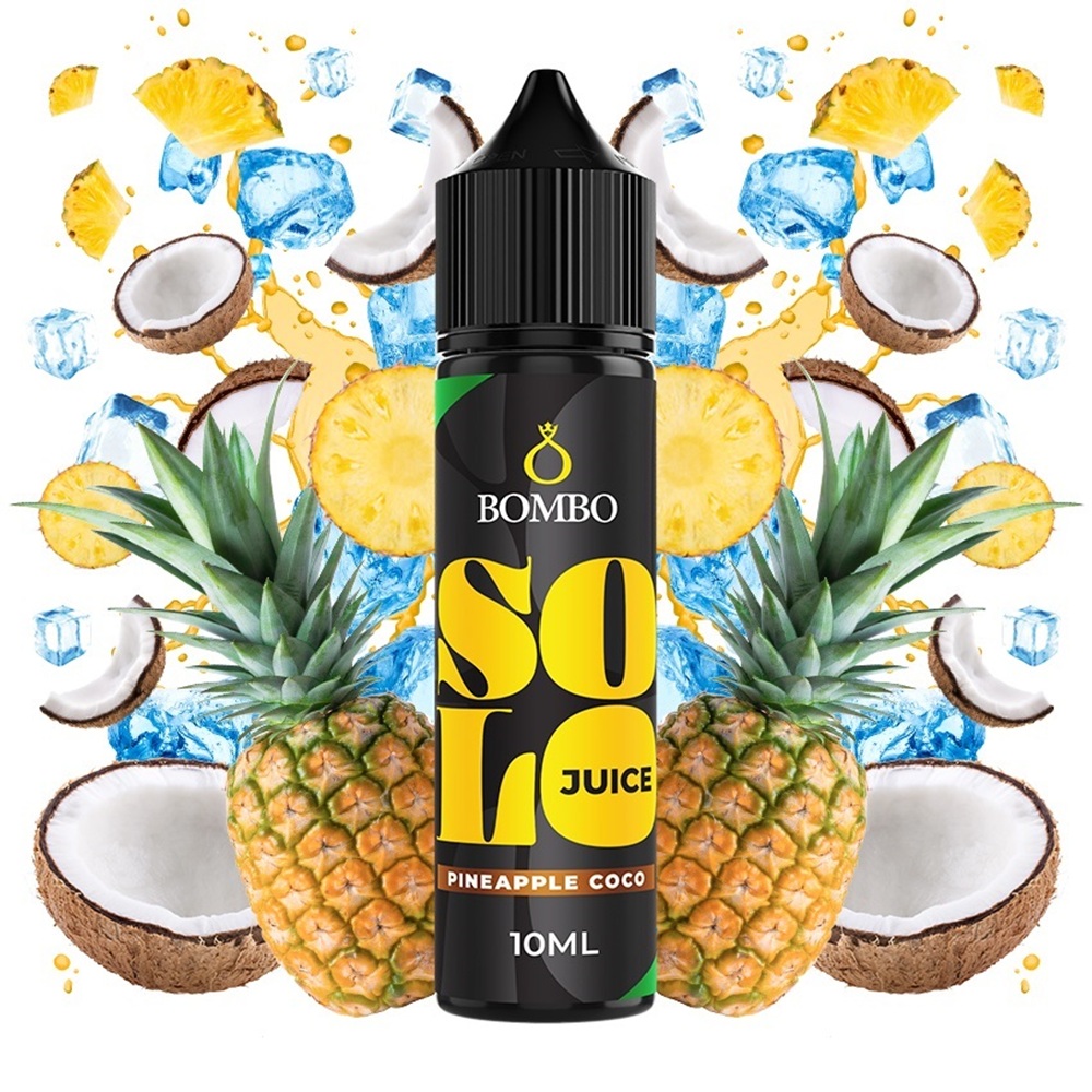 0021178_bombo-solo-pineapple-coco-10ml60ml_1000 Bombo Solo Pineapple Coco 10ml/60ml - Image 1