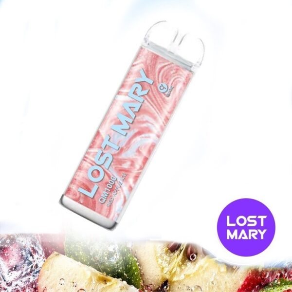 Η γεύση Red Apple Ice αναδεικνύει τη ζουμερή και γλυκιά ένταση του κόκκινου μήλου, σε συνδυασμό με μια δροσερή, παγωμένη επίγευση που χαρίζει αναζωογόνηση σε κάθε εισπνοή.


